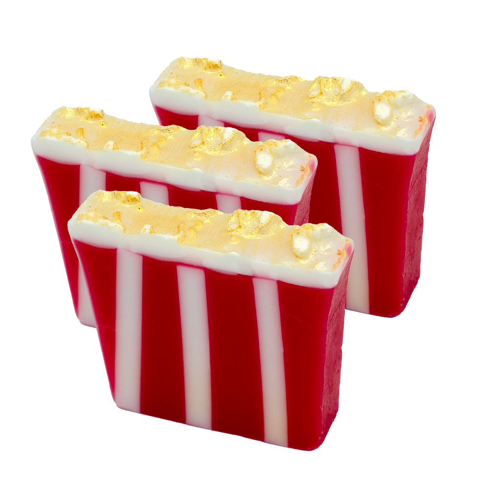 Kinoabend mit Popcorn Naturseife 100g