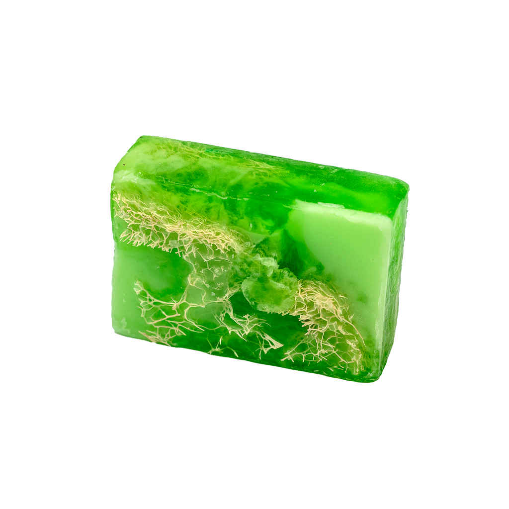 Traube mit Luffa Naturseife 100g