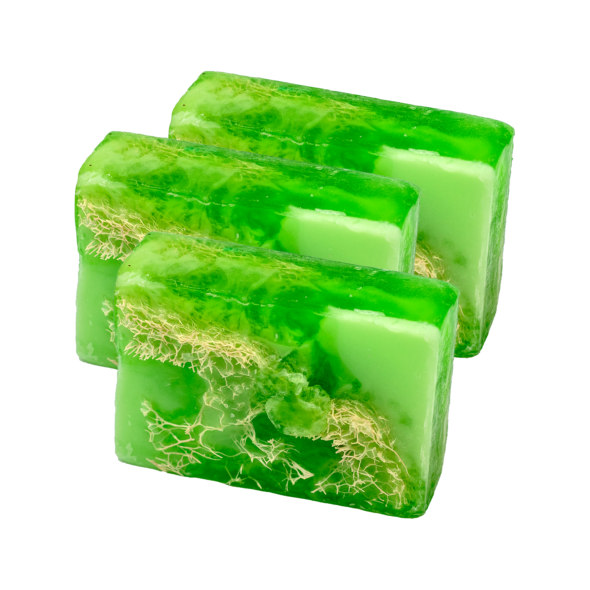 Traube mit Luffa Naturseife 100g