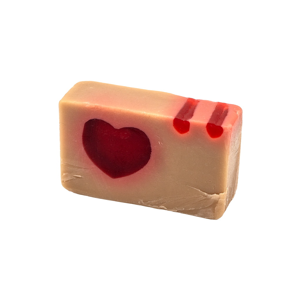 Liebe mit Panna Cotta Naturseife 100g