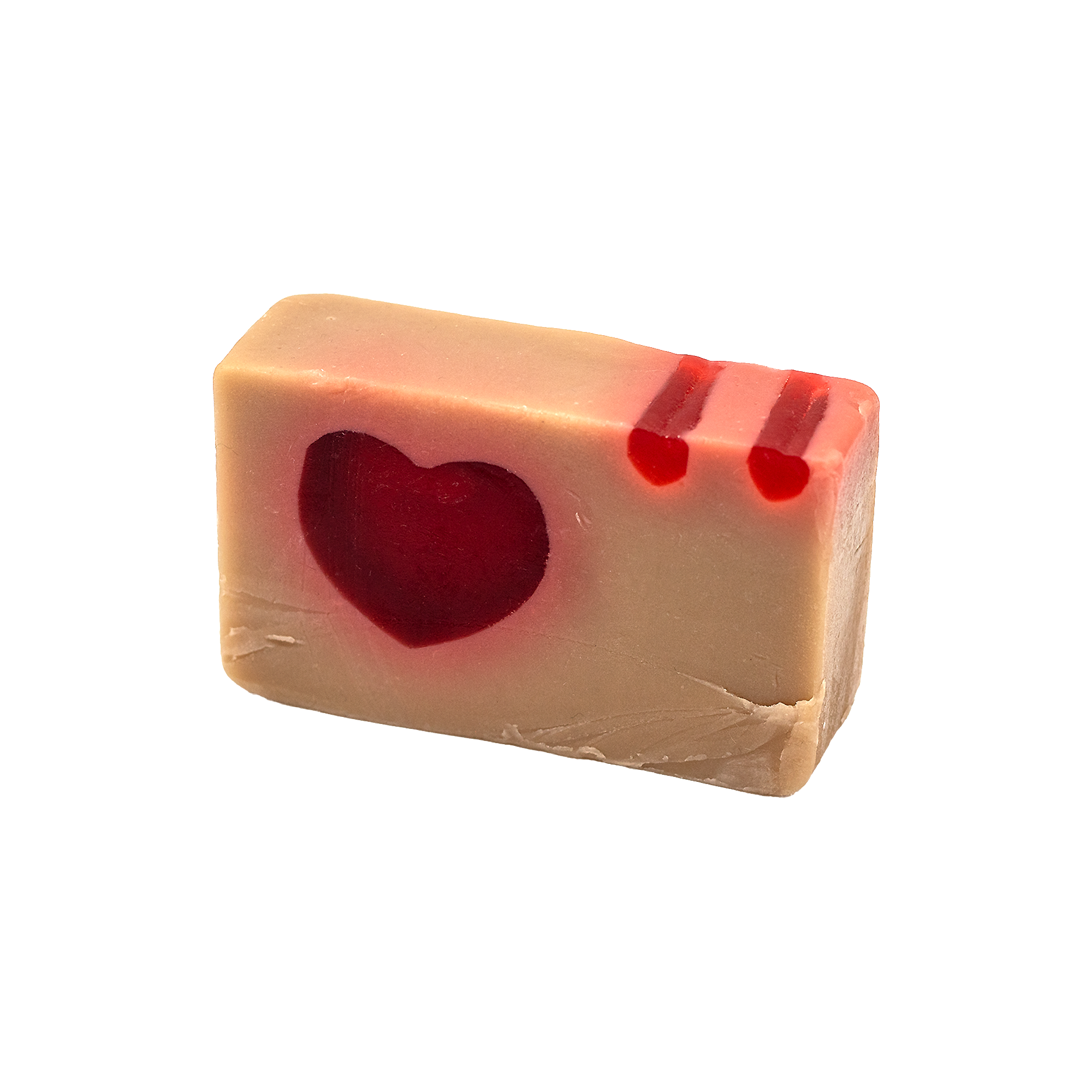 Liebe mit Panna Cotta Naturseife 100g