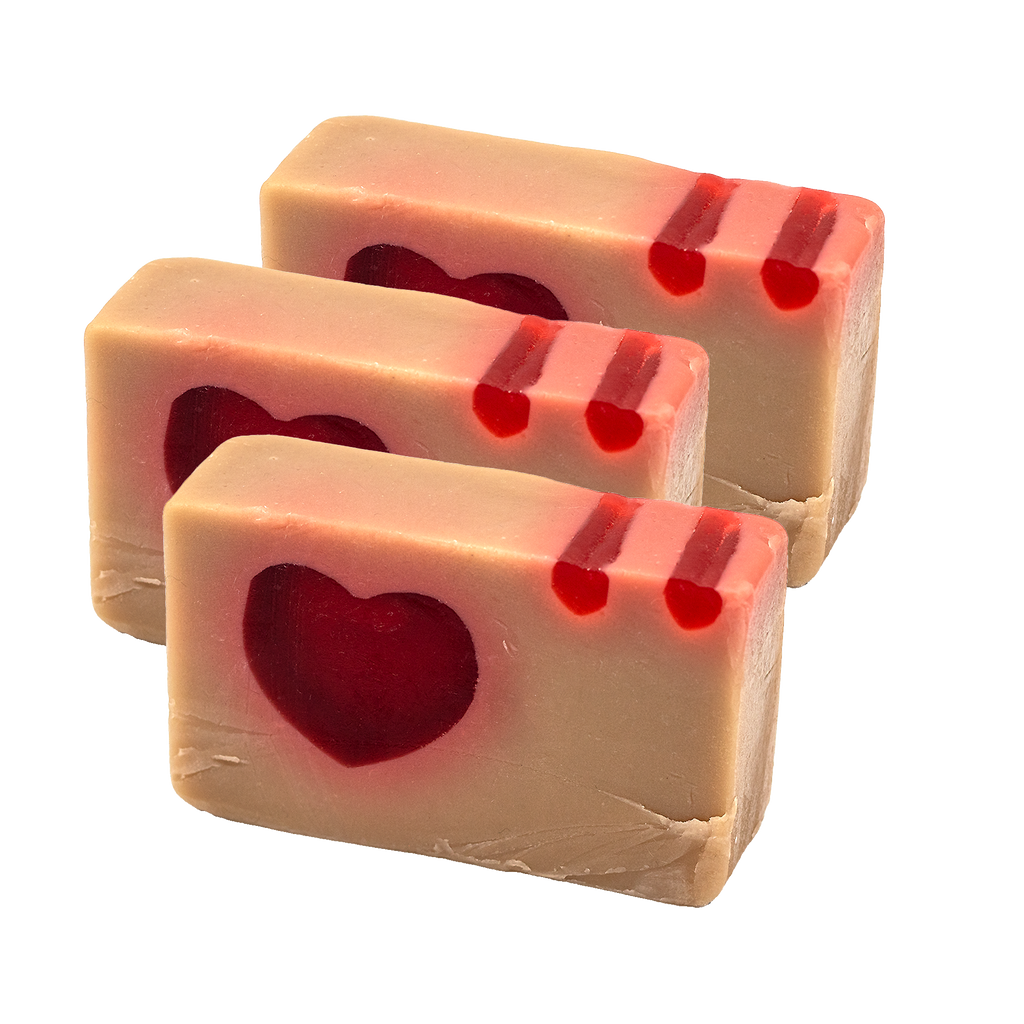 Liebe mit Panna Cotta Naturseife 100g