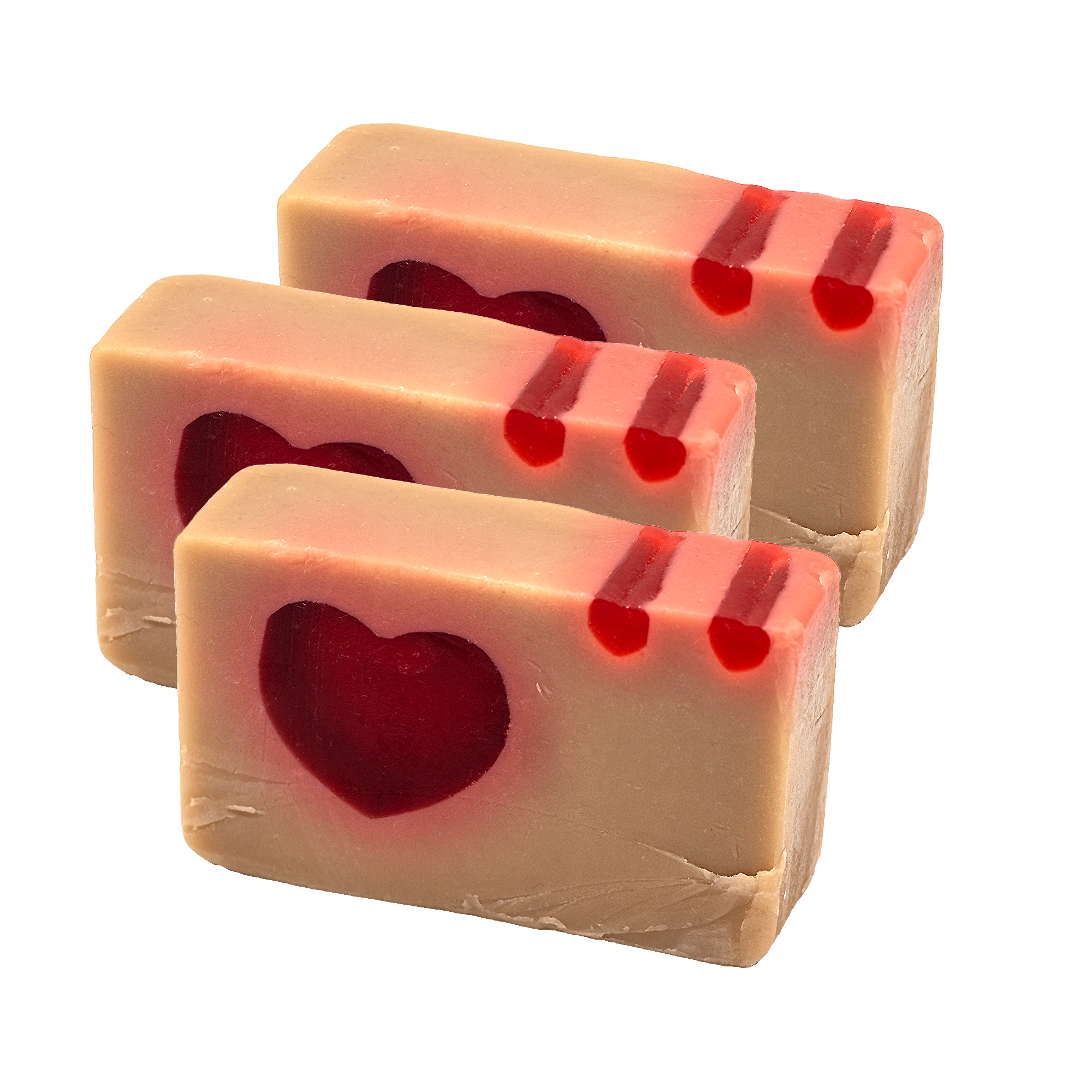 Liebe mit Panna Cotta Naturseife 100g