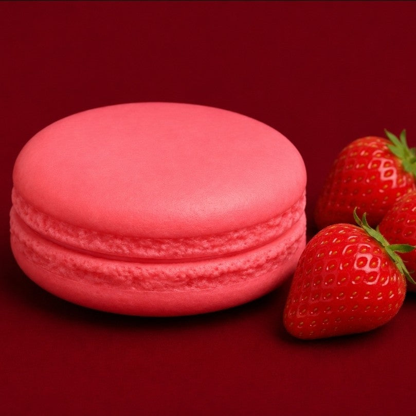Erdbeer-Macaron-Seife