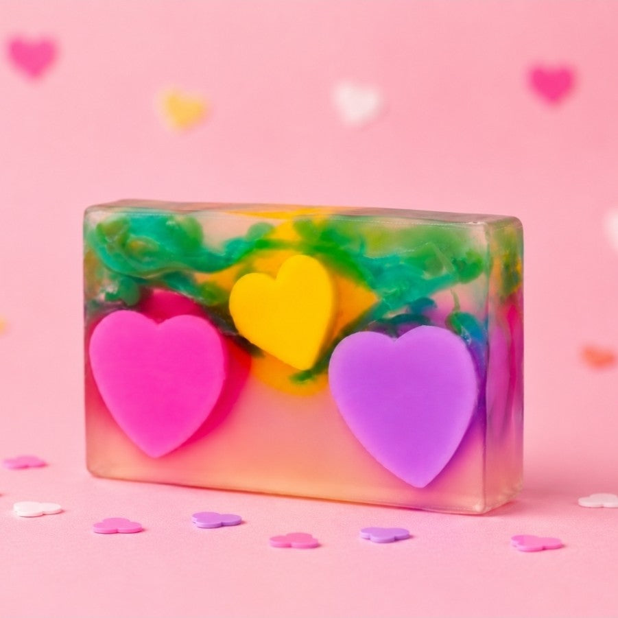 Heart Bloom Naturseife 100g