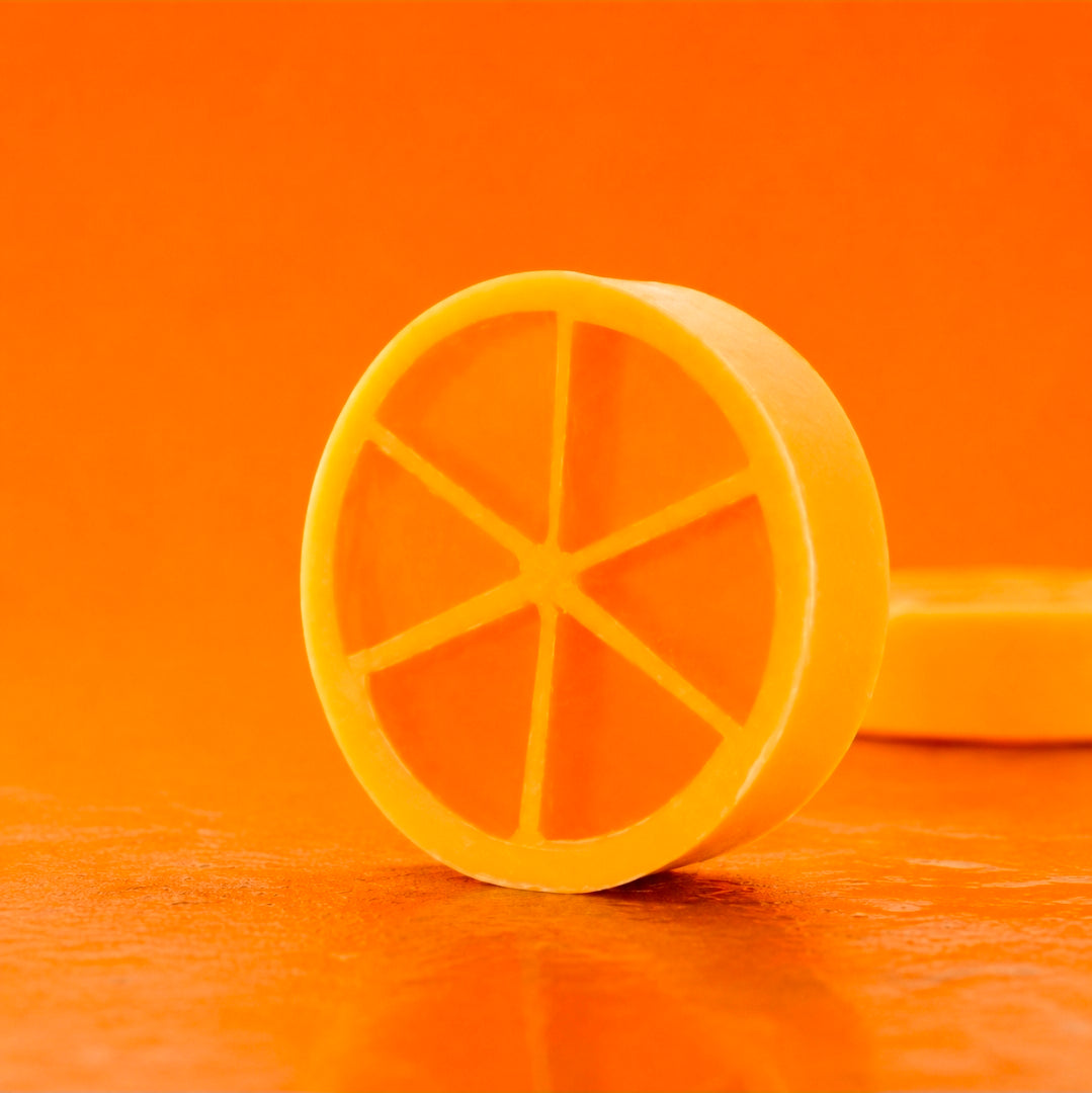 Orange Pop Pflanzliche Seife 100g